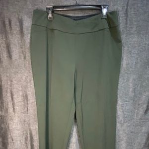 Army green trousers